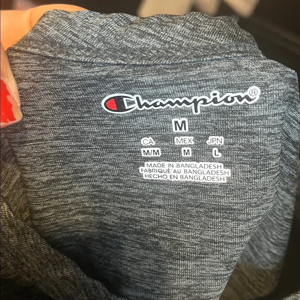 North Carolina State Wolfpack Grey Champion Campus Short Sleeve T Shirt M - Picture 2 of 4